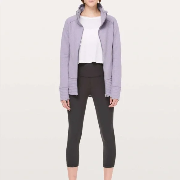 Lululemon Radiant Jacket II - Heathered Purple Quartz - Picture 3 of 13
